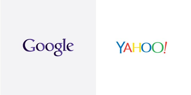 What happens when you swap the colors of famous logos?